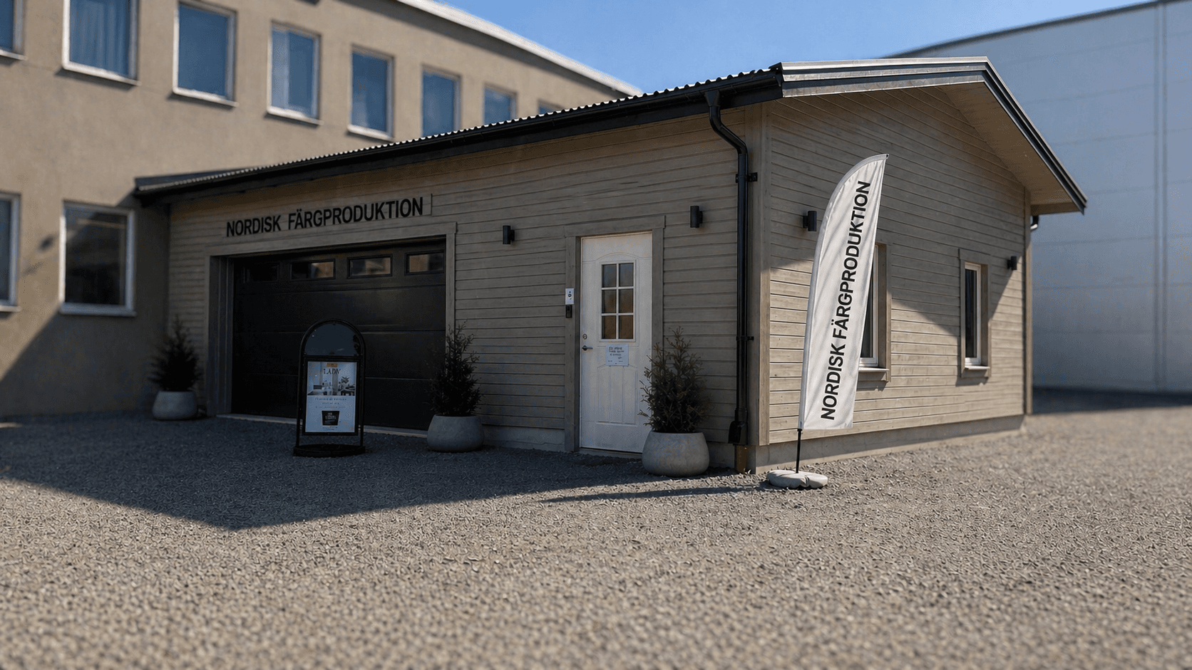 Borlänge-butiken byggd och klar