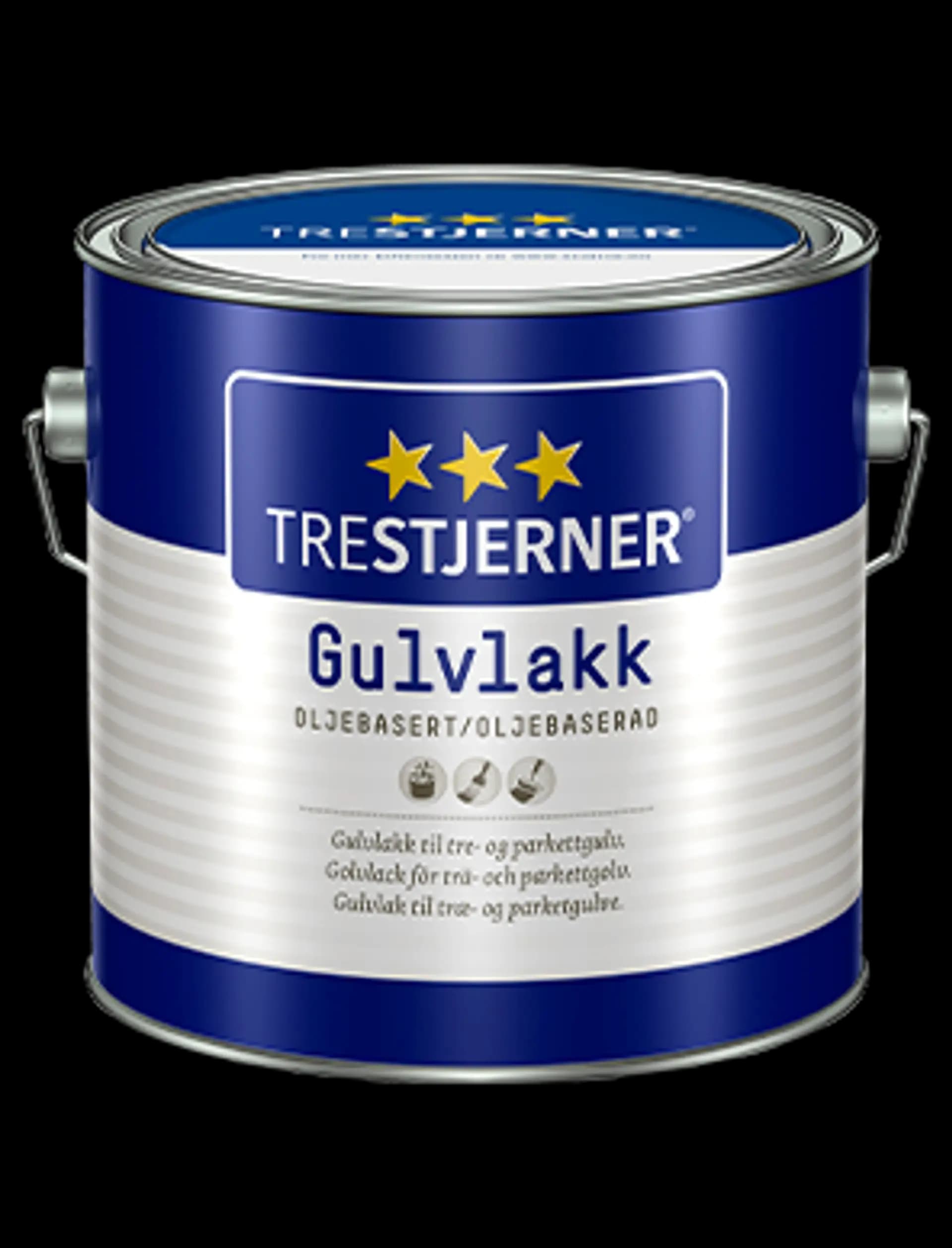 TRESTJERNER Golvlack Oljebaserad