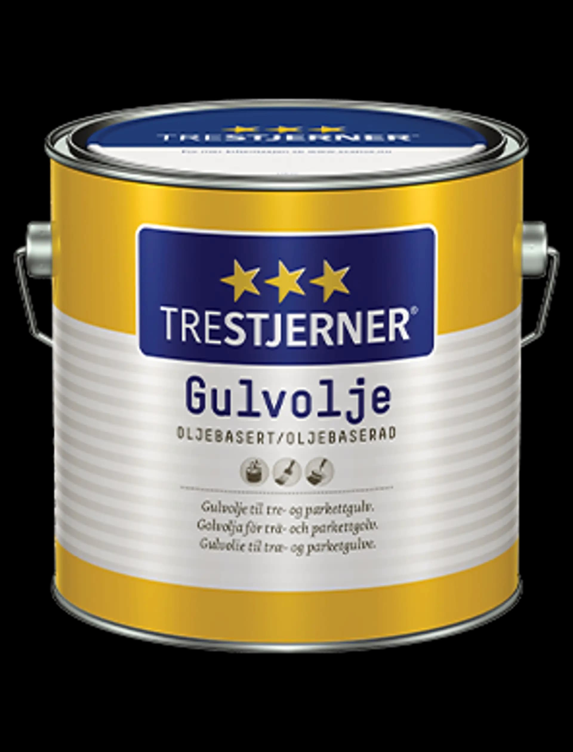 TRESTJERNER Golvolja Vit